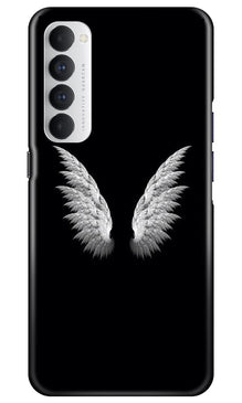 Angel Mobile Back Case for Oppo Reno4 Pro  (Design - 142)
