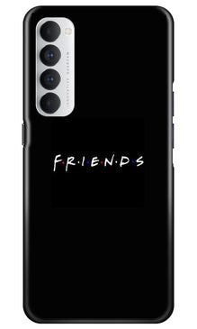 Friends Mobile Back Case for Oppo Reno4 Pro  (Design - 143)