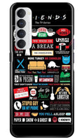 Friends Case for Oppo Reno4 Pro  (Design - 145)