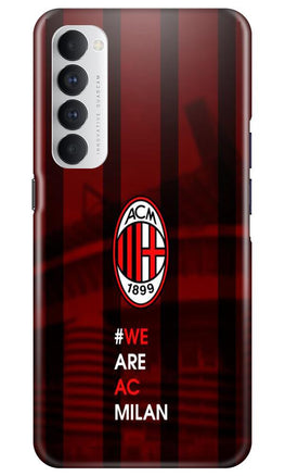 AC Milan Case for Oppo Reno4 Pro(Design - 155)
