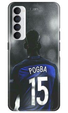 Pogba Mobile Back Case for Oppo Reno4 Pro  (Design - 159)