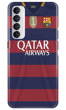 Qatar Airways Mobile Back Case for Oppo Reno4 Pro  (Design - 160)