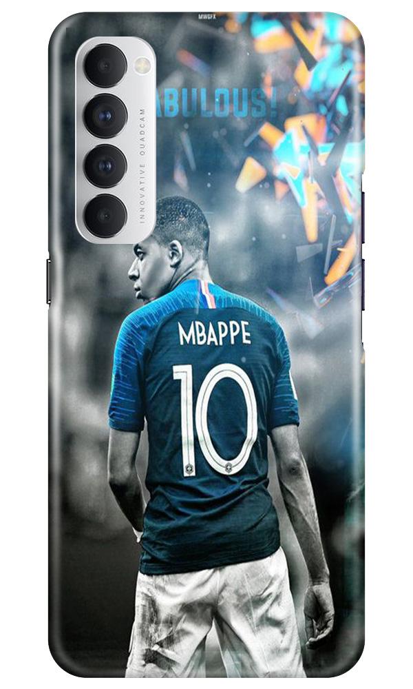 Mbappe Case for Oppo Reno4 Pro  (Design - 170)