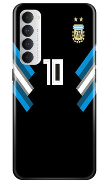 Argentina Mobile Back Case for Oppo Reno4 Pro  (Design - 173)