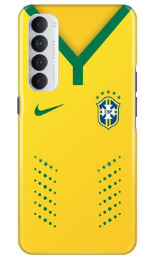 Brazil Mobile Back Case for Oppo Reno4 Pro  (Design - 176)