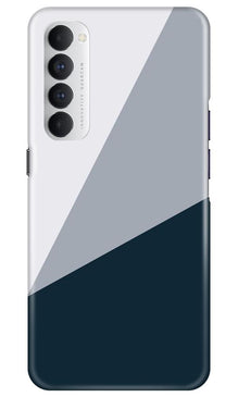 Blue Shade Mobile Back Case for Oppo Reno4 Pro (Design - 182)