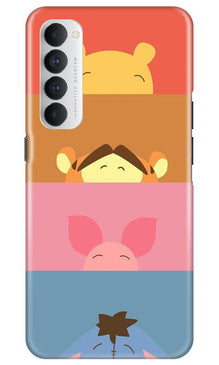 Cartoon Mobile Back Case for Oppo Reno4 Pro (Design - 183)