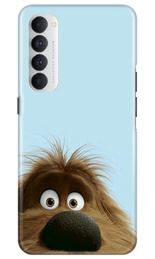 Cartoon Mobile Back Case for Oppo Reno4 Pro (Design - 184)