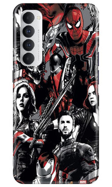 Avengers Mobile Back Case for Oppo Reno4 Pro (Design - 190)