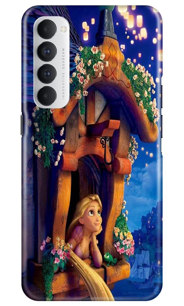 Cute Girl Case for Oppo Reno4 Pro (Design - 198)