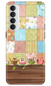 Owls Mobile Back Case for Oppo Reno4 Pro (Design - 202)