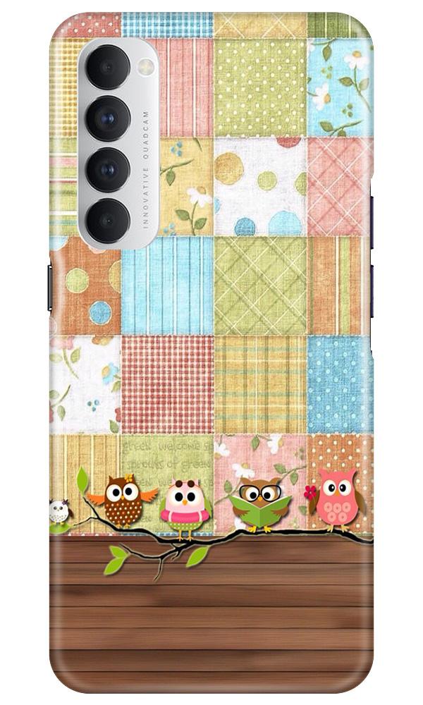 Owls Case for Oppo Reno4 Pro (Design - 202)