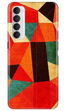 Modern Art Mobile Back Case for Oppo Reno4 Pro (Design - 203)