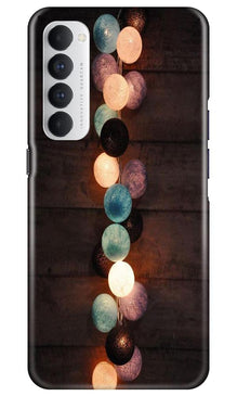 Party Lights Mobile Back Case for Oppo Reno4 Pro (Design - 209)