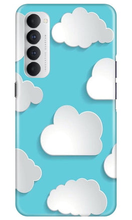 Clouds Case for Oppo Reno4 Pro (Design No. 210)