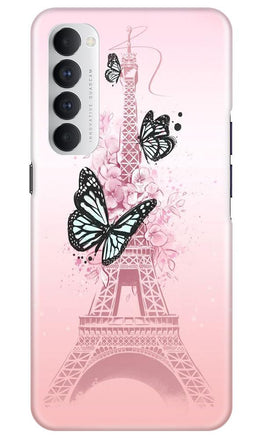 Eiffel Tower Case for Oppo Reno4 Pro (Design No. 211)