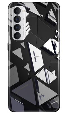 Modern Art Mobile Back Case for Oppo Reno4 Pro (Design - 230)