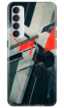 Modern Art Mobile Back Case for Oppo Reno4 Pro (Design - 231)