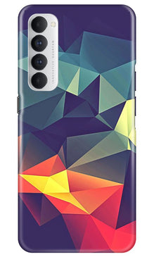 Modern Art Mobile Back Case for Oppo Reno4 Pro (Design - 232)