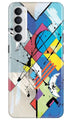 Modern Art Case for Oppo Reno4 Pro (Design No. 235)