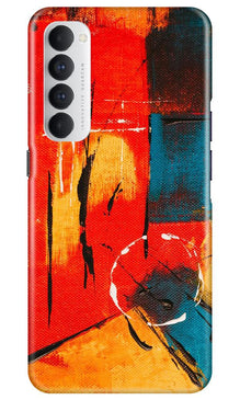 Modern Art Mobile Back Case for Oppo Reno4 Pro (Design - 239)