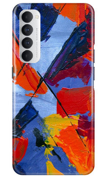 Modern Art Mobile Back Case for Oppo Reno4 Pro (Design - 240)