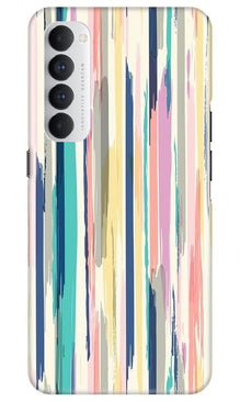 Modern Art Mobile Back Case for Oppo Reno4 Pro (Design - 241)
