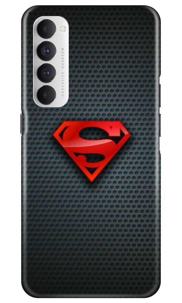 Superman Case for Oppo Reno4 Pro (Design No. 247)
