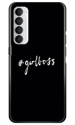 #GirlBoss Case for Oppo Reno4 Pro (Design No. 266)