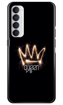 Queen Mobile Back Case for Oppo Reno4 Pro (Design - 270)