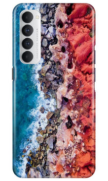 Sea Shore Mobile Back Case for Oppo Reno4 Pro (Design - 273)