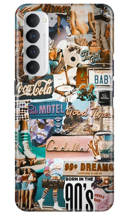 Vintage Design Case for Oppo Reno4 Pro (Design No. 284)