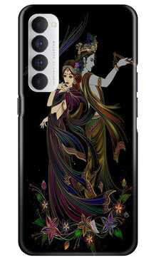 Radha Krishna Mobile Back Case for Oppo Reno4 Pro (Design - 290)