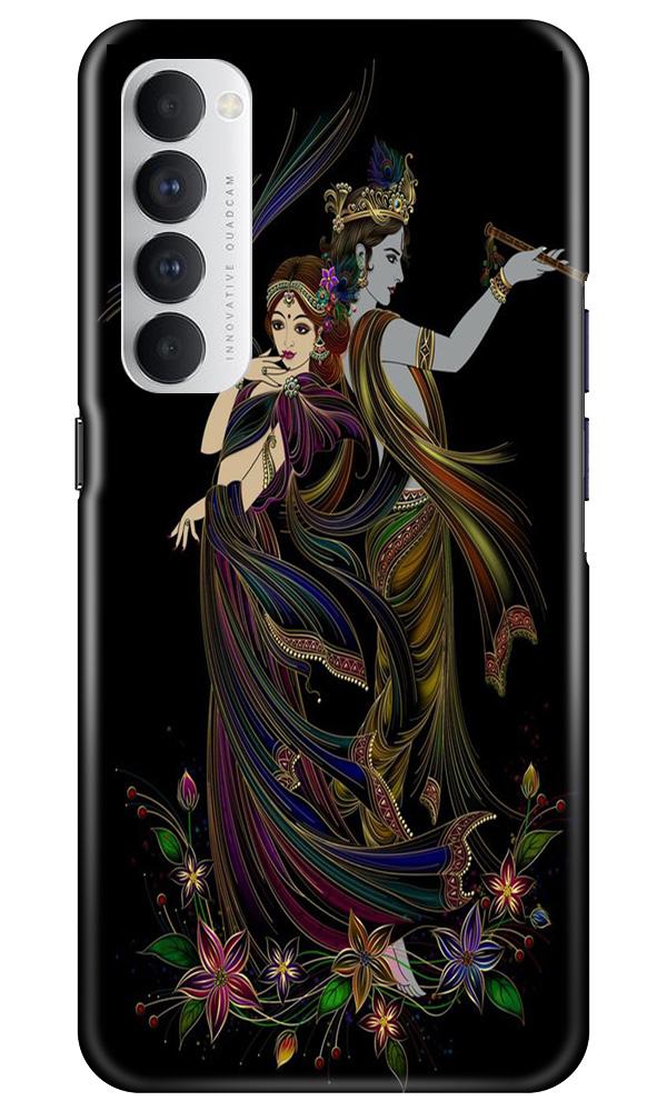 Radha Krishna Case for Oppo Reno4 Pro (Design No. 290)