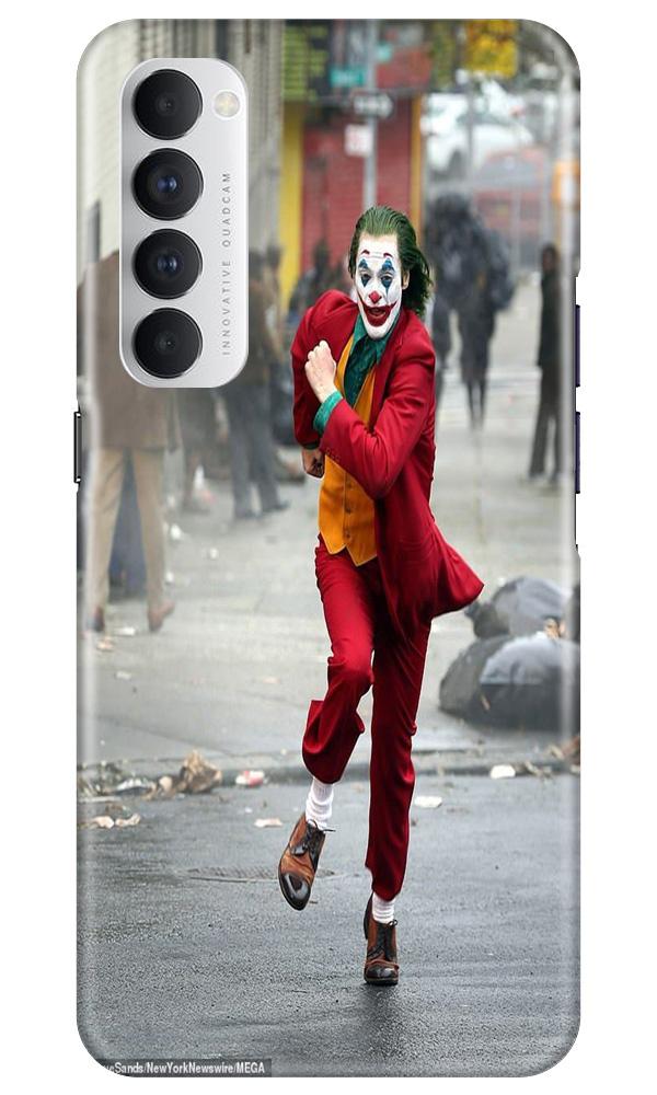 Joker Mobile Back Case for Oppo Reno4 Pro(Design - 303)