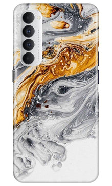 Marble Texture Mobile Back Case for Oppo Reno4 Pro  (Design - 310)