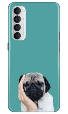 Puppy Mobile Back Case for Oppo Reno4 Pro  (Design - 333)