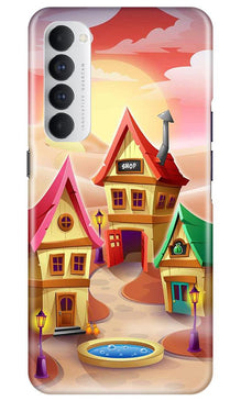 Sweet Home Mobile Back Case for Oppo Reno4 Pro  (Design - 338)