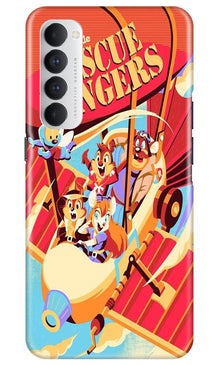 Rescue Rangers Mobile Back Case for Oppo Reno4 Pro  (Design - 341)