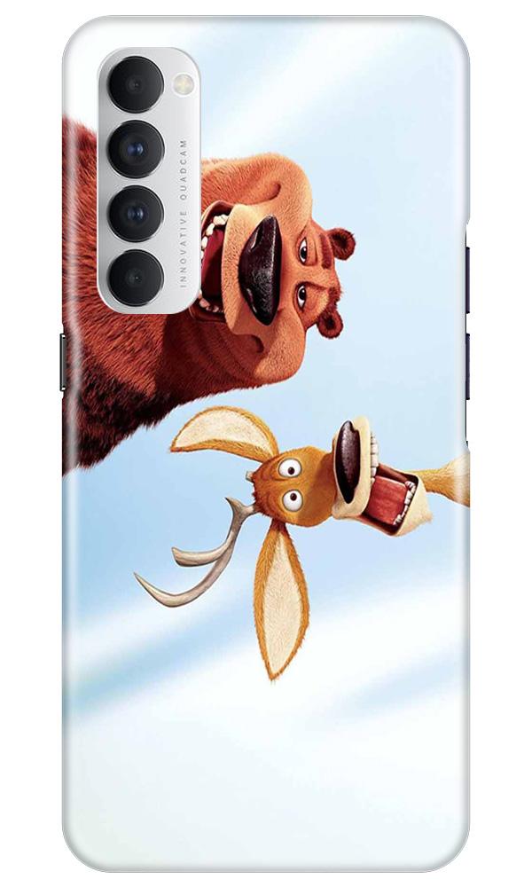 Polar Beer Mobile Back Case for Oppo Reno4 Pro  (Design - 344)