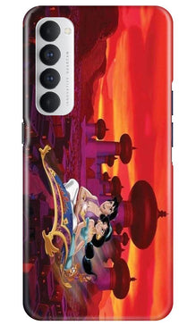 Aladdin Mobile Back Case for Oppo Reno4 Pro  (Design - 345)