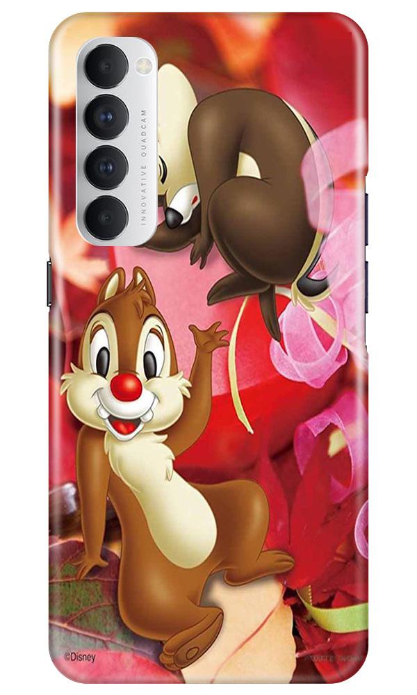 Chip n Dale Mobile Back Case for Oppo Reno4 Pro  (Design - 349)