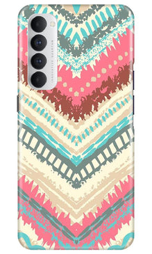 Pattern Mobile Back Case for Oppo Reno4 Pro  (Design - 368)