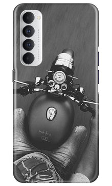 Royal Enfield Mobile Back Case for Oppo Reno4 Pro  (Design - 382)