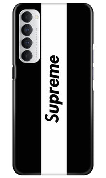 Supreme Mobile Back Case for Oppo Reno4 Pro  (Design - 388)