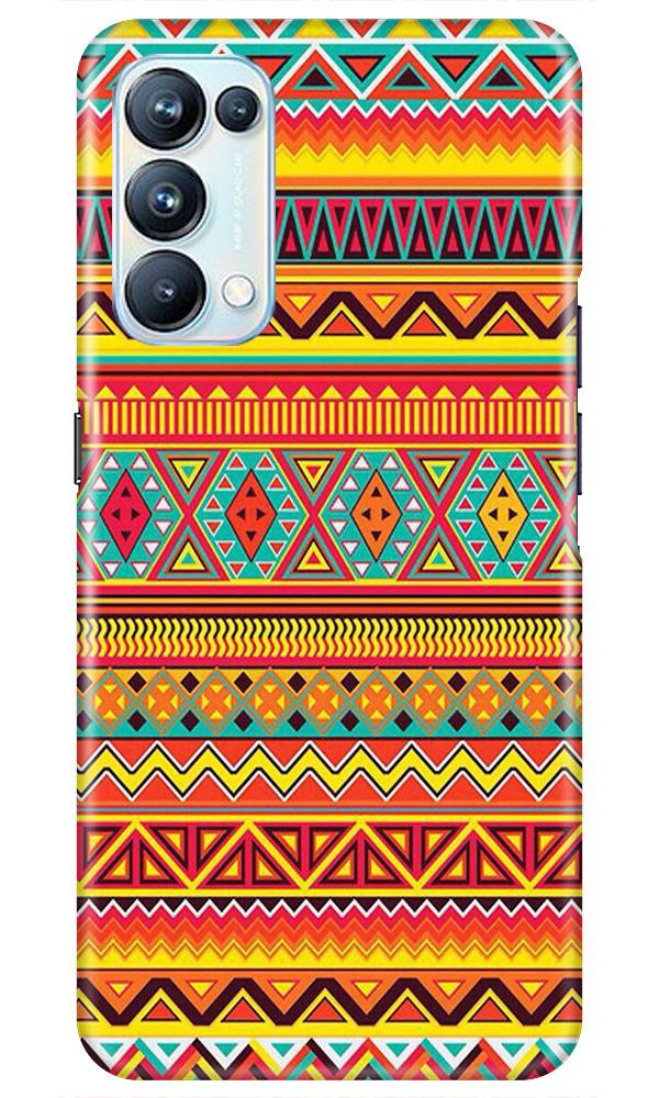 Zigzag line pattern Case for Oppo Reno5 Pro