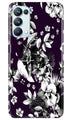 white flowers Case for Oppo Reno5 Pro