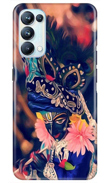 Lord Krishna Mobile Back Case for Oppo Reno5 Pro (Design - 16)