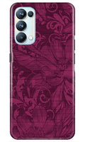 Purple Backround Case for Oppo Reno5 Pro
