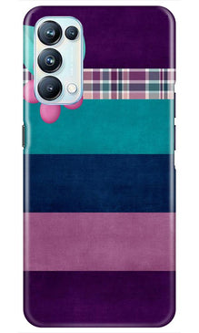 Purple Blue Mobile Back Case for Oppo Reno5 Pro (Design - 37)